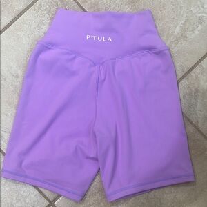 P'tula Cassey shorts in Lavender